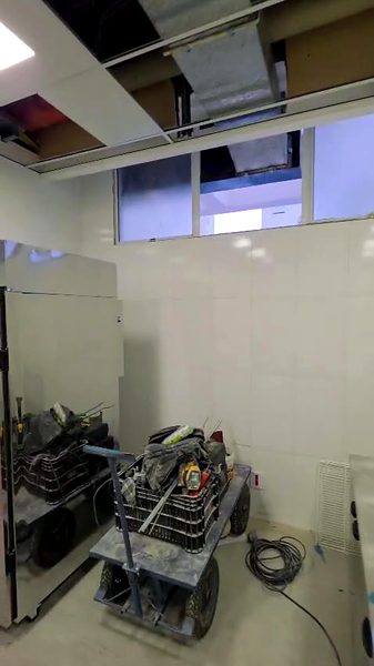 Instalação de equipamento
