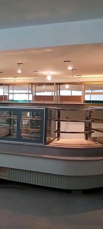 Vitrines instaladas