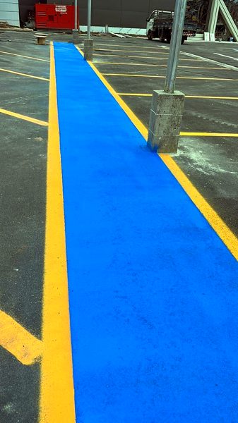 Ciclofaixa azul